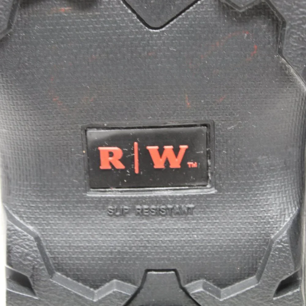 Red Wing Shoes NWOT Men's 12 e2 Black Oxford Aluminum Toe 6337 Lace Up Safety - Picture 13 of 15